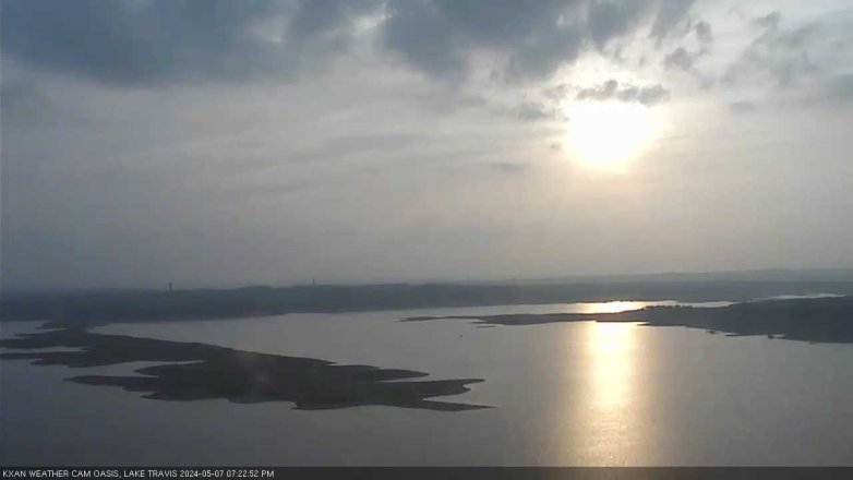 Lake Travis webcam, May 7, 2024 7:25 PM CT