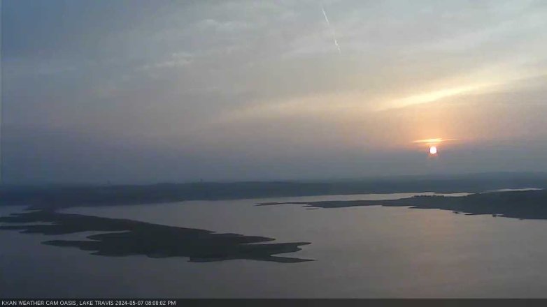 Lake Travis webcam, May 7, 2024 8:00 PM CT