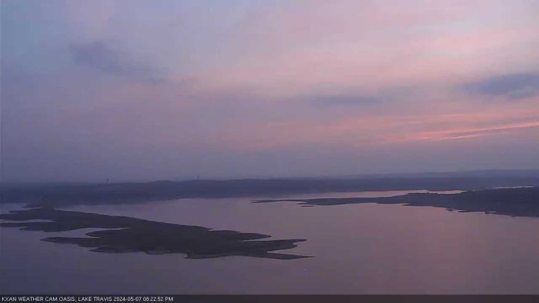 Lake Travis webcam, May 7, 2024 8:25 PM CT