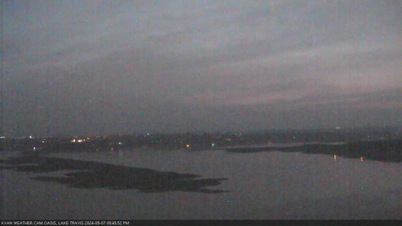 Lake Travis webcam, May 7, 2024 8:45 PM CT