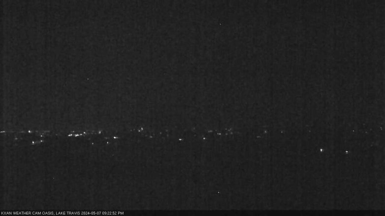 Lake Travis webcam, May 7, 2024 9:25 PM CT