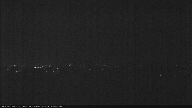 Lake Travis webcam, May 7, 2024 10:00 PM CT