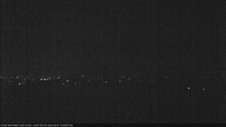 Lake Travis webcam, May 7, 2024 11:00 PM CT