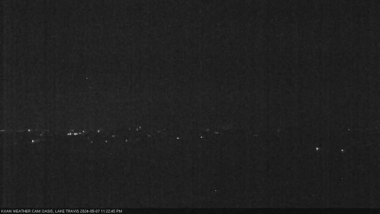 Lake Travis webcam, May 7, 2024 11:25 PM CT
