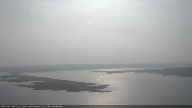 Lake Travis webcam, May 8, 2024 6:00 PM CT