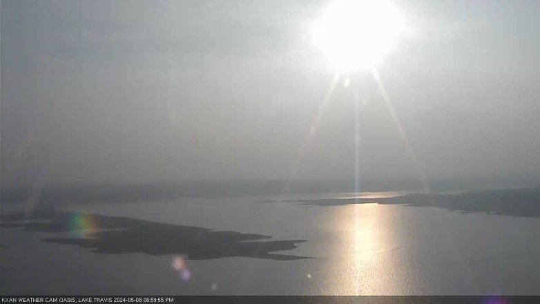 Lake Travis webcam, May 8, 2024 7:00 PM CT