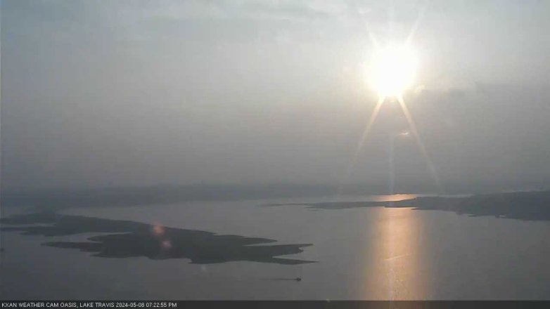 Lake Travis webcam, May 8, 2024 7:25 PM CT