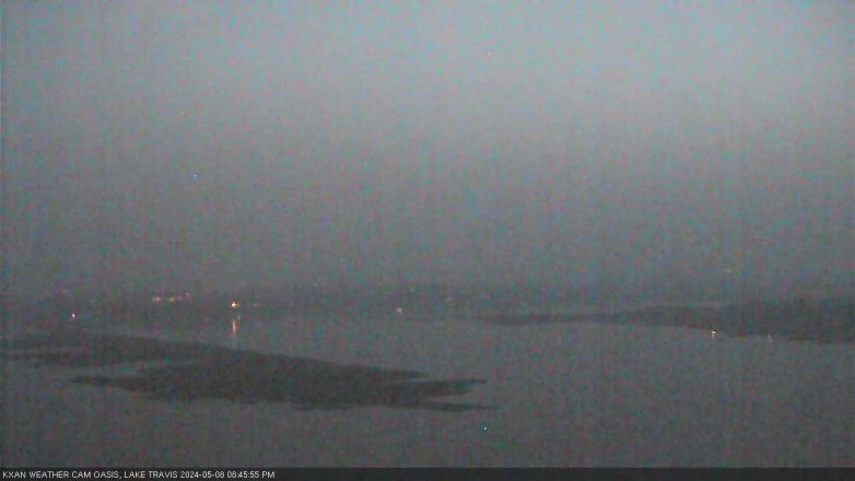 Lake Travis webcam, May 8, 2024 8:45 PM CT