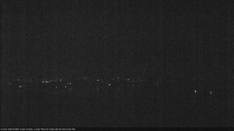 Lake Travis webcam, May 8, 2024 9:25 PM CT