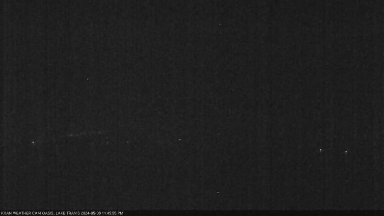 Lake Travis webcam, May 8, 2024 11:45 PM CT