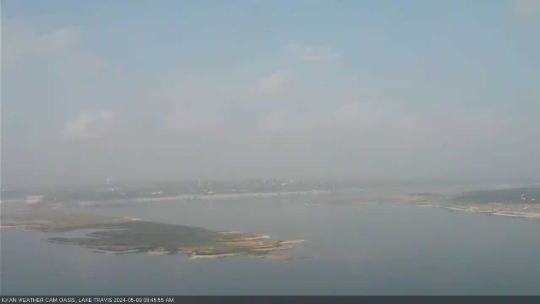 Lake Travis webcam, May 9, 2024 9:45 AM CT