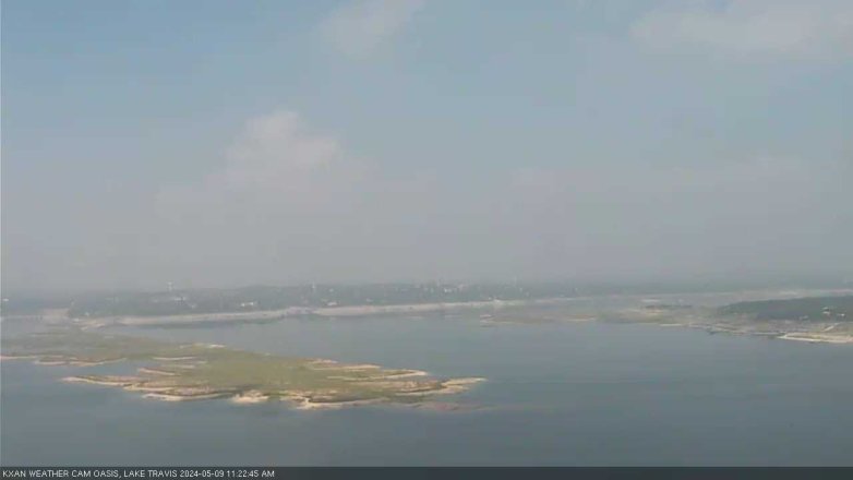 Lake Travis webcam, May 9, 2024 11:25 AM CT