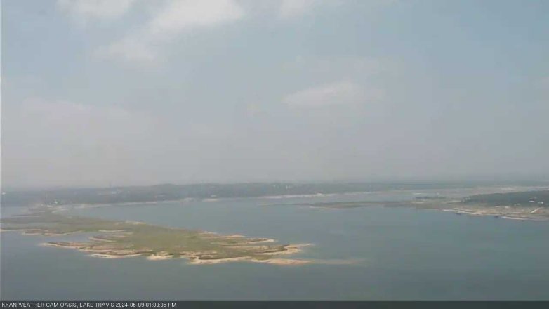 Lake Travis webcam, May 9, 2024 1:00 PM CT