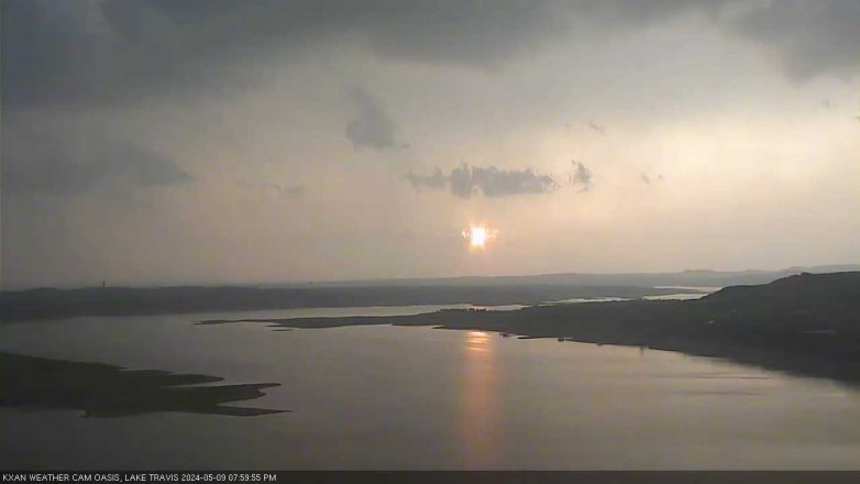 Lake Travis webcam, May 9, 2024 8:00 PM CT