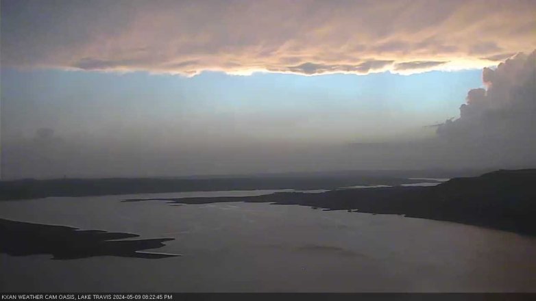 Lake Travis webcam, May 9, 2024 8:25 PM CT