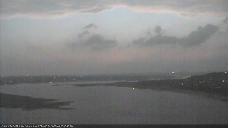 Lake Travis webcam, May 9, 2024 8:45 PM CT