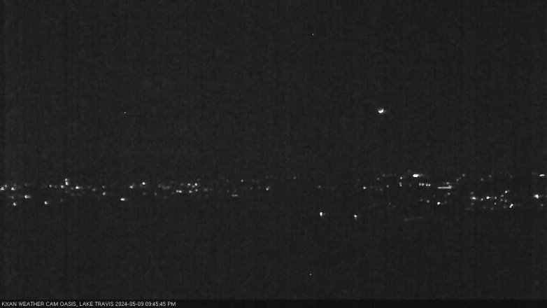 Lake Travis webcam, May 9, 2024 9:45 PM CT