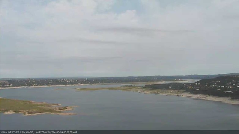 Lake Travis webcam, May 10, 2024 9:00 AM CT