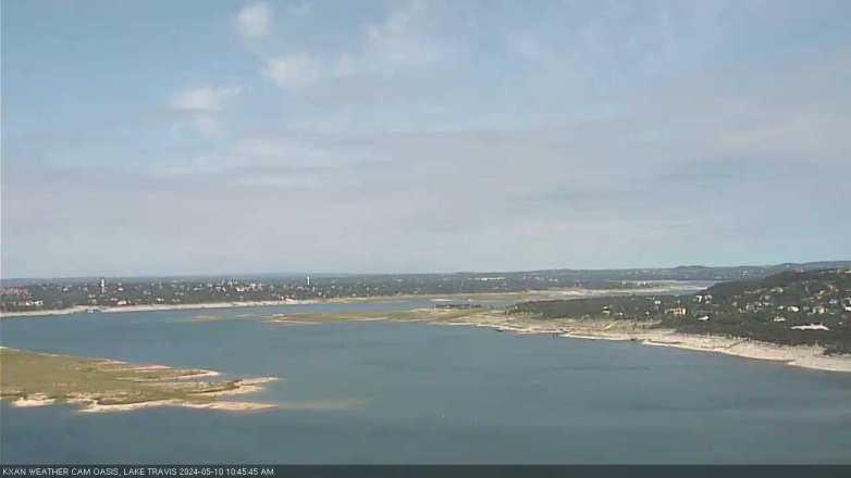 Lake Travis webcam, May 10, 2024 10:45 AM CT
