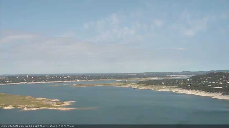 Lake Travis webcam, May 10, 2024 11:00 AM CT