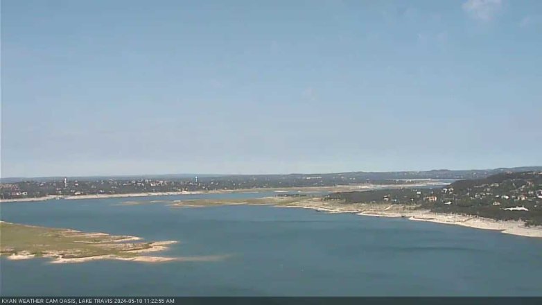 Lake Travis webcam, May 10, 2024 11:25 AM CT