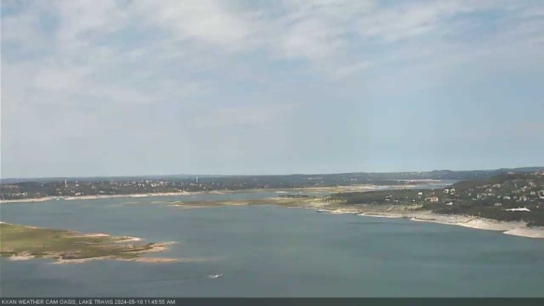 Lake Travis webcam, May 10, 2024 11:45 AM CT
