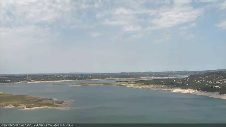 Lake Travis webcam, May 10, 2024 12:25 PM CT