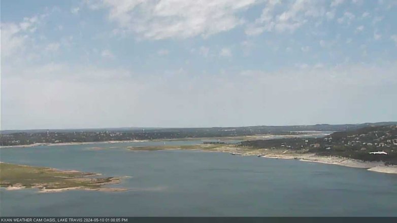 Lake Travis webcam, May 10, 2024 1:00 PM CT