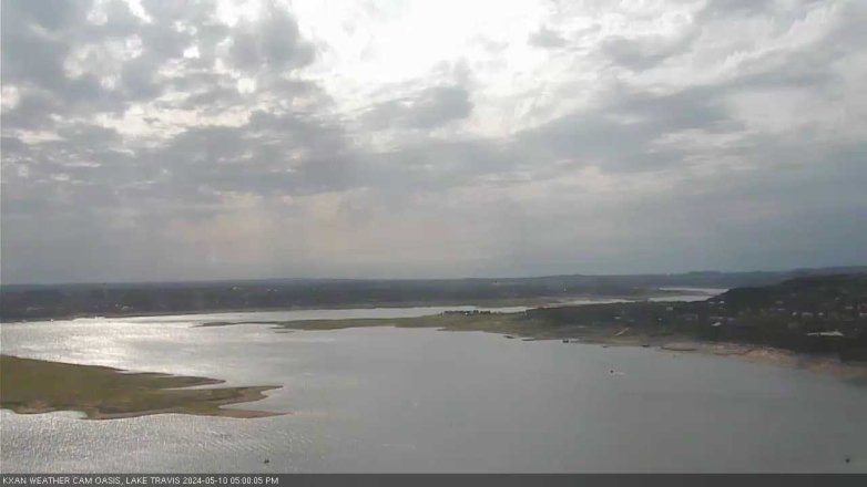 Lake Travis webcam, May 10, 2024 5:00 PM CT