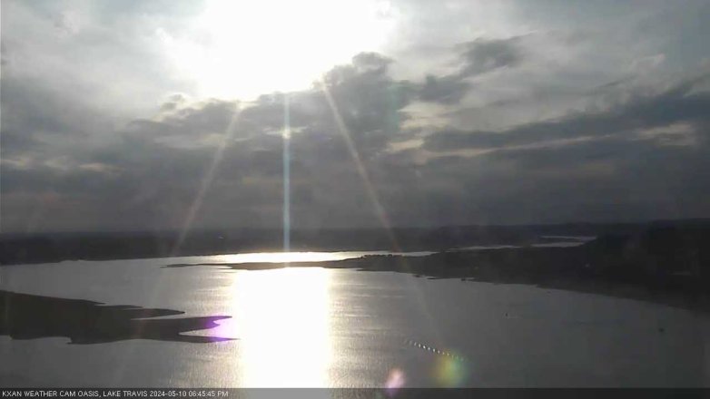Lake Travis webcam, May 10, 2024 6:45 PM CT