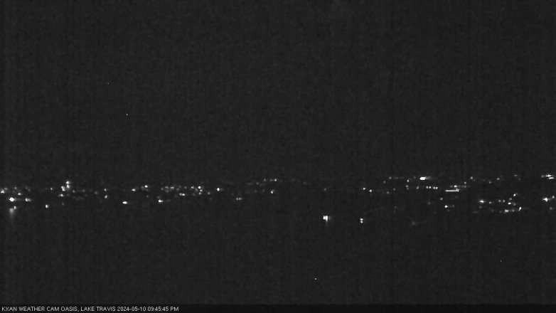 Lake Travis webcam, May 10, 2024 9:45 PM CT