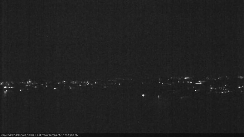 Lake Travis webcam, May 10, 2024 10:00 PM CT