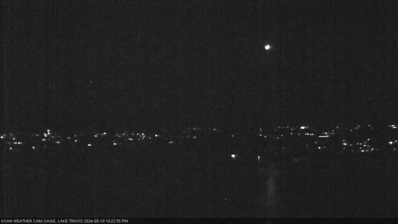 Lake Travis webcam, May 10, 2024 10:25 PM CT