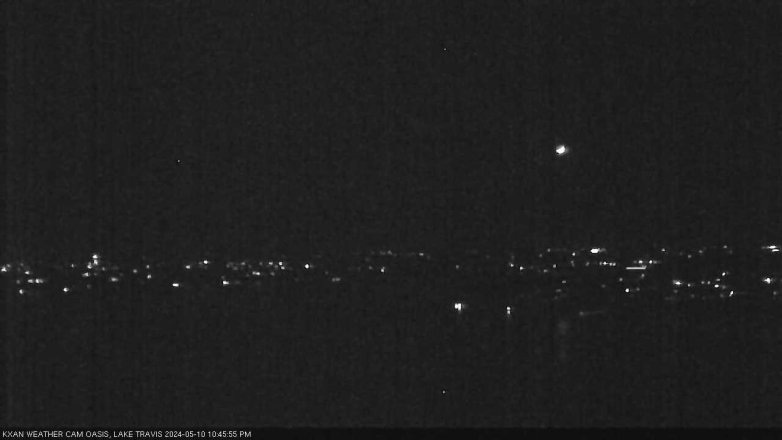 Lake Travis webcam, May 10, 2024 10:45 PM CT