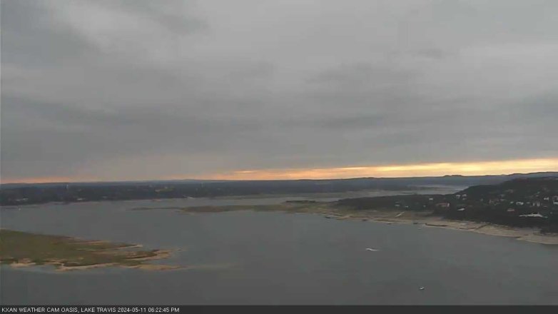 Lake Travis webcam, May 11, 2024 6:25 PM CT