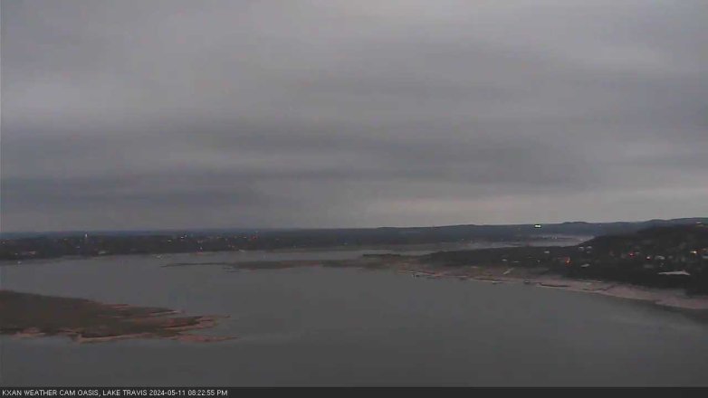 Lake Travis webcam, May 11, 2024 8:25 PM CT