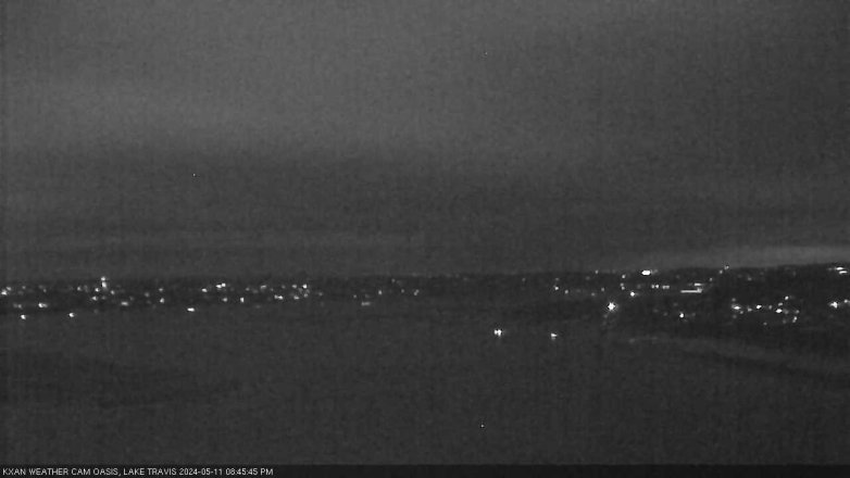 Lake Travis webcam, May 11, 2024 8:45 PM CT