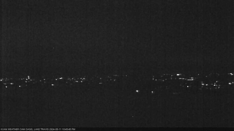 Lake Travis webcam, May 11, 2024 10:45 PM CT
