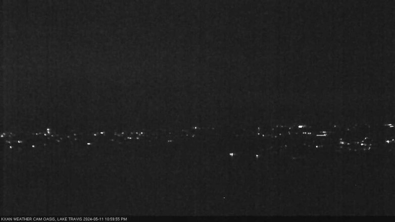 Lake Travis webcam, May 11, 2024 11:00 PM CT