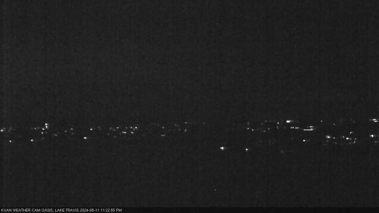 Lake Travis webcam, May 11, 2024 11:25 PM CT