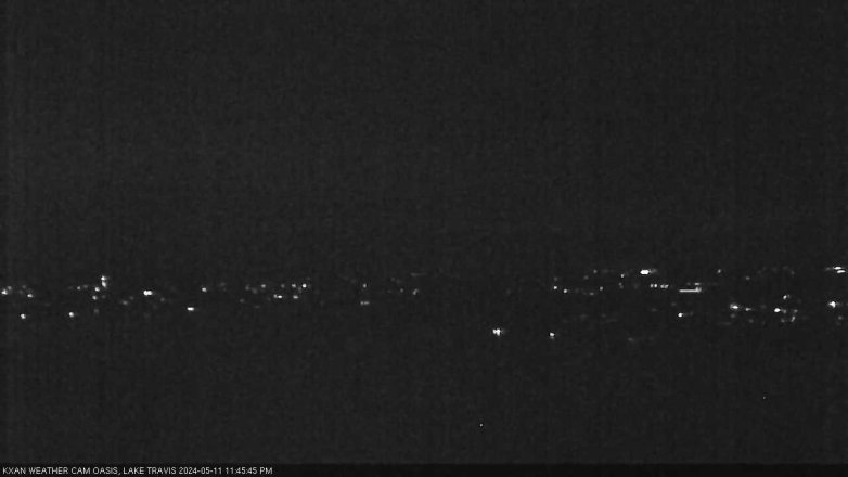 Lake Travis webcam, May 11, 2024 11:45 PM CT