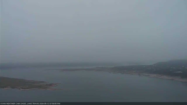 Lake Travis webcam, May 12, 2024 8:00 PM CT
