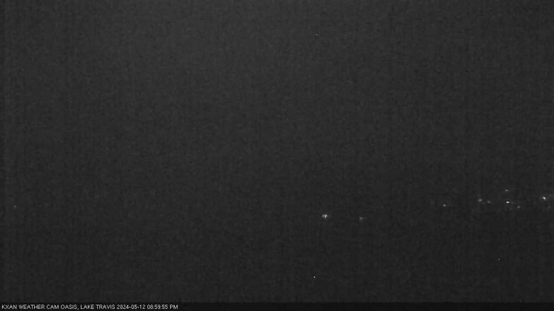Lake Travis webcam, May 12, 2024 9:00 PM CT