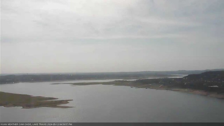 Lake Travis webcam, May 13, 2024 5:00 PM CT