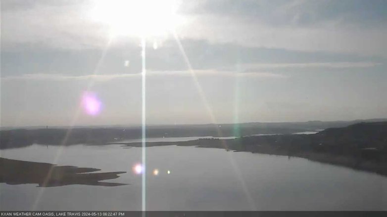 Lake Travis webcam, May 13, 2024 6:25 PM CT