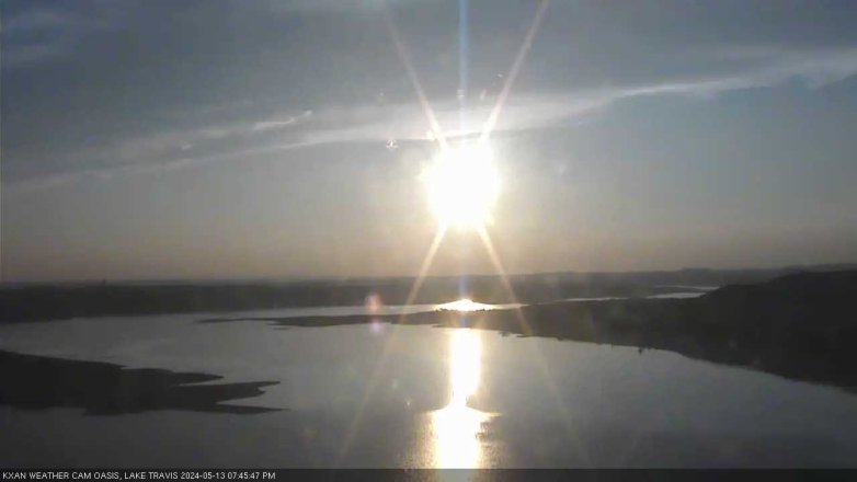 Lake Travis webcam, May 13, 2024 7:45 PM CT