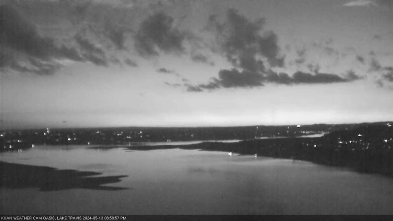 Lake Travis webcam, May 13, 2024 9:00 PM CT