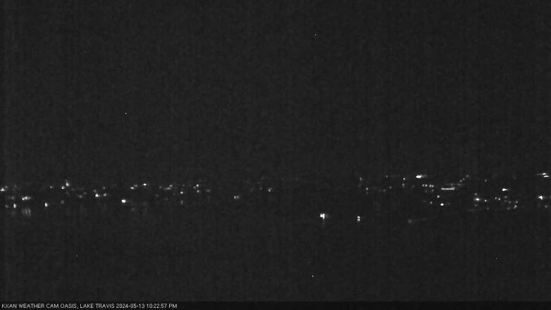 Lake Travis webcam, May 13, 2024 10:25 PM CT