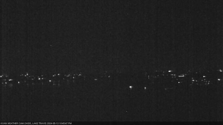 Lake Travis webcam, May 13, 2024 10:45 PM CT