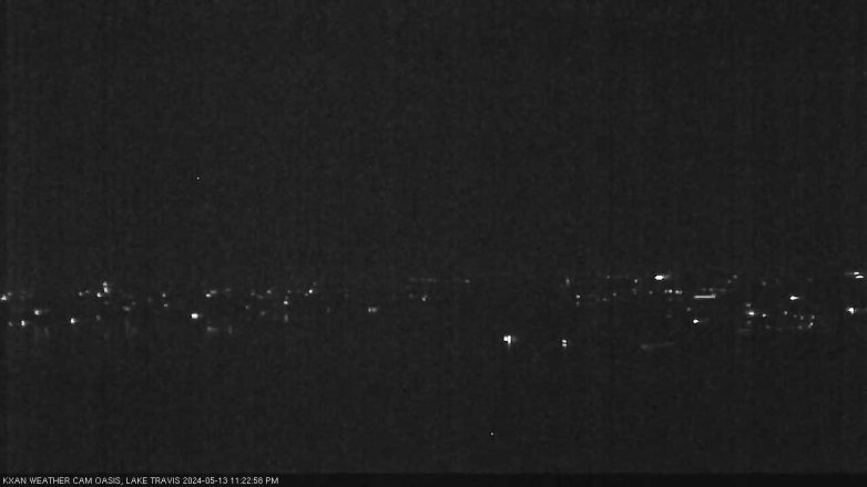 Lake Travis webcam, May 13, 2024 11:25 PM CT